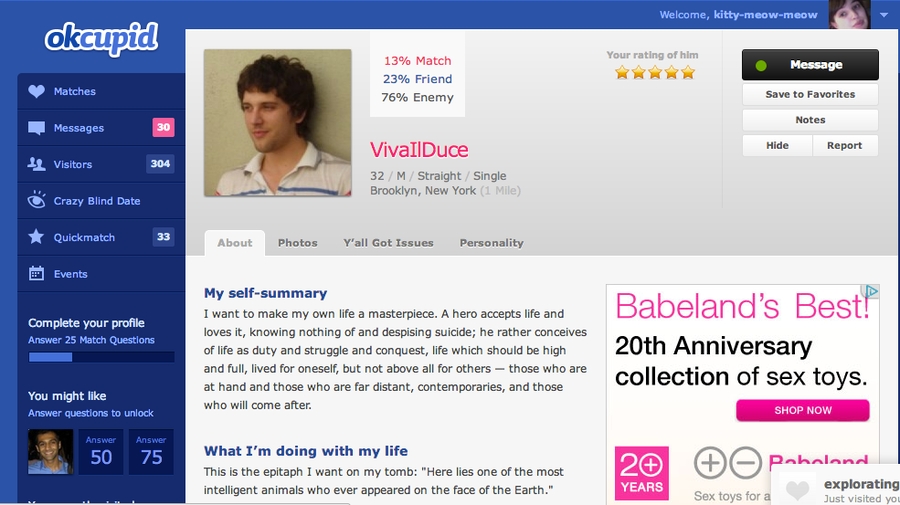 great quotes for dating sites